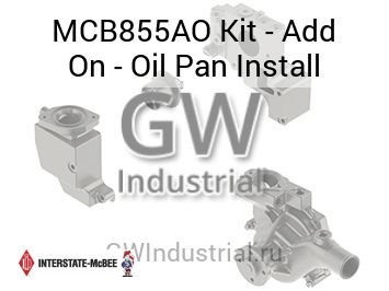Kit - Add On - Oil Pan Install — MCB855AO