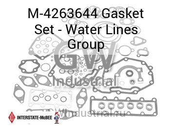 Gasket Set - Water Lines Group — M-4263644