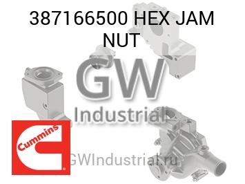 HEX JAM NUT — 387166500