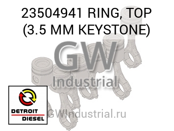 RING, TOP (3.5 MM KEYSTONE) — 23504941