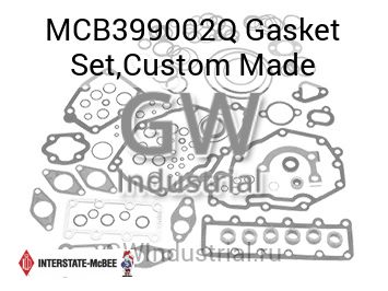 Gasket Set,Custom Made — MCB399002Q