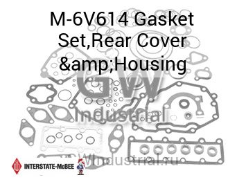 Gasket Set,Rear Cover &Housing — M-6V614