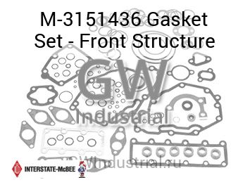 Gasket Set - Front Structure — M-3151436