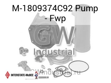 Pump - Fwp — M-1809374C92