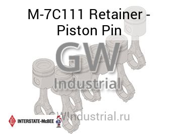 Retainer - Piston Pin — M-7C111
