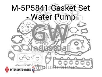 Gasket Set - Water Pump — M-5P5841