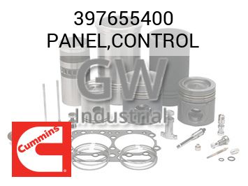 PANEL,CONTROL — 397655400