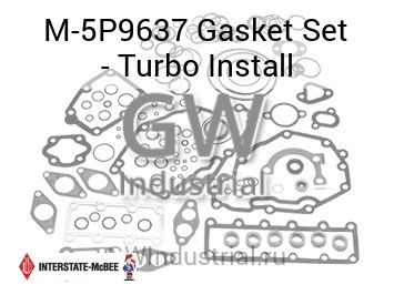 Gasket Set - Turbo Install — M-5P9637