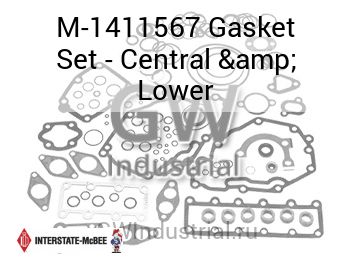 Gasket Set - Central & Lower — M-1411567