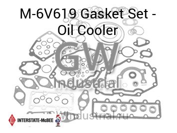 Gasket Set - Oil Cooler — M-6V619