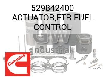 ACTUATOR,ETR FUEL CONTROL — 529842400