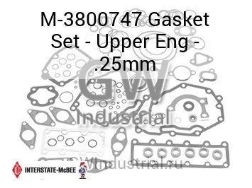 Gasket Set - Upper Eng - .25mm — M-3800747
