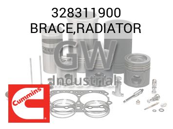 BRACE,RADIATOR — 328311900