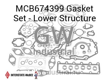 Gasket Set - Lower Structure — MCB674399