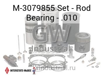 Set - Rod Bearing - .010 — M-3079855