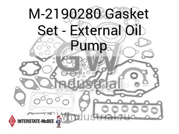 Gasket Set - External Oil Pump — M-2190280