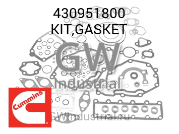 KIT,GASKET — 430951800