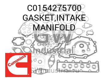 GASKET,INTAKE MANIFOLD — C0154275700