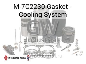 Gasket - Cooling System — M-7C2230