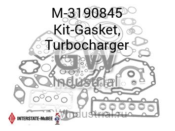 Kit-Gasket, Turbocharger — M-3190845