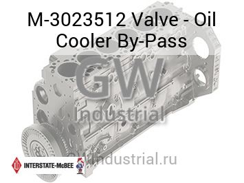 Valve - Oil Cooler By-Pass — M-3023512