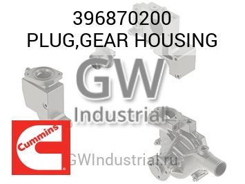 PLUG,GEAR HOUSING — 396870200