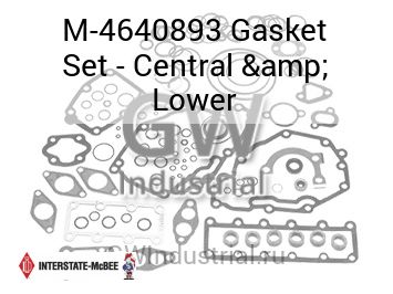 Gasket Set - Central & Lower — M-4640893