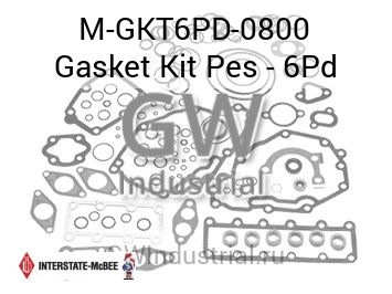 Gasket Kit Pes - 6Pd — M-GKT6PD-0800