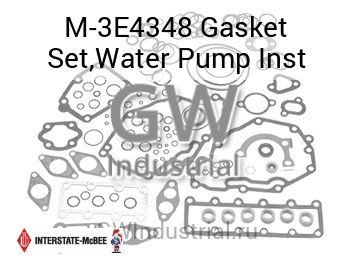 Gasket Set,Water Pump Inst — M-3E4348