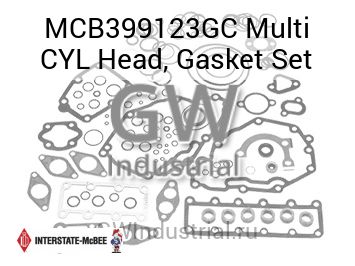 Multi CYL Head, Gasket Set — MCB399123GC
