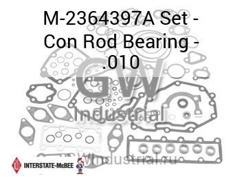 Set - Con Rod Bearing - .010 — M-2364397A