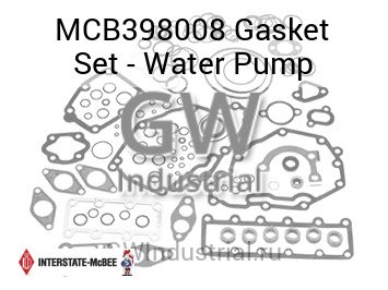 Gasket Set - Water Pump — MCB398008