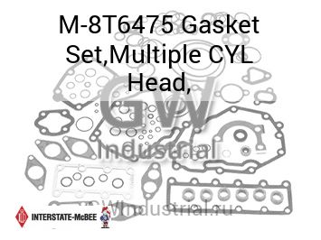 Gasket Set,Multiple CYL Head, — M-8T6475