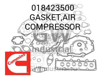 GASKET,AIR COMPRESSOR — 018423500