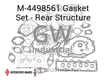 Gasket Set - Rear Structure — M-4498561