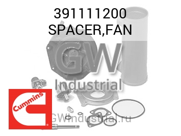 SPACER,FAN — 391111200