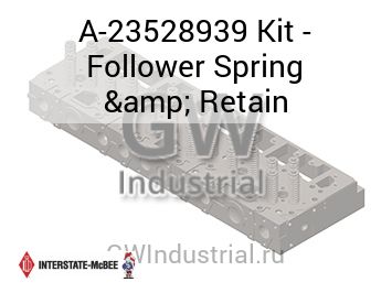 Kit - Follower Spring & Retain — A-23528939