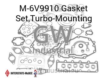 Gasket Set,Turbo-Mounting — M-6V9910