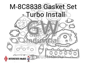 Gasket Set - Turbo Install — M-8C8838