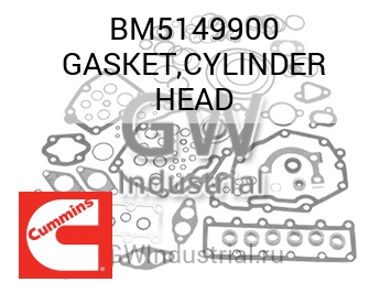 GASKET,CYLINDER HEAD — BM5149900
