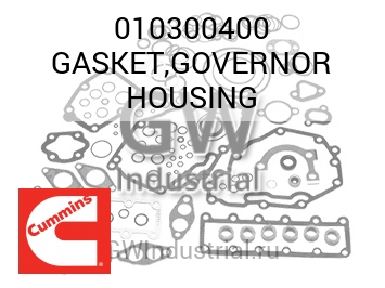 GASKET,GOVERNOR HOUSING — 010300400