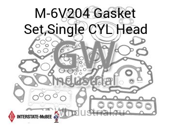 Gasket Set,Single CYL Head — M-6V204