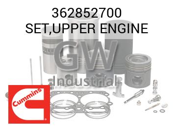 SET,UPPER ENGINE — 362852700