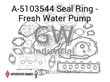 Seal Ring - Fresh Water Pump — A-5103544