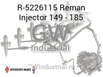 Reman Injector 149 - 185 — R-5226115