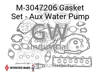 Gasket Set - Aux Water Pump — M-3047206