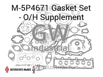 Gasket Set - O/H Supplement — M-5P4671