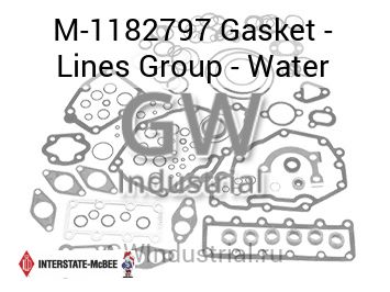 Gasket - Lines Group - Water — M-1182797