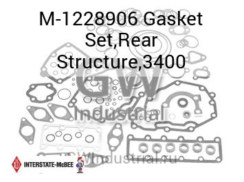 Gasket Set,Rear Structure,3400 — M-1228906