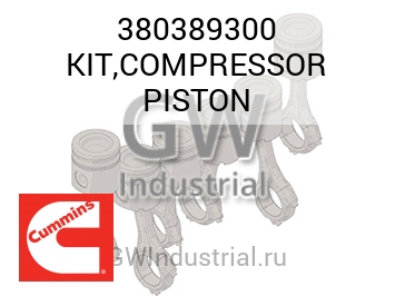 KIT,COMPRESSOR PISTON — 380389300